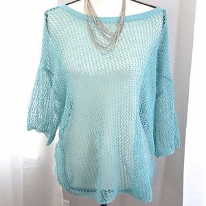 Kensie mesh sweater